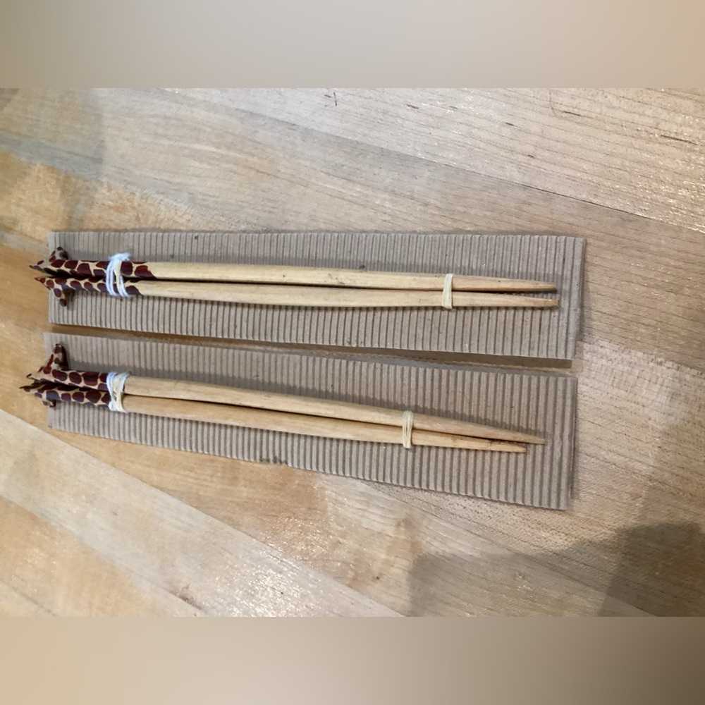 2 Wooden Chopsticks Sets